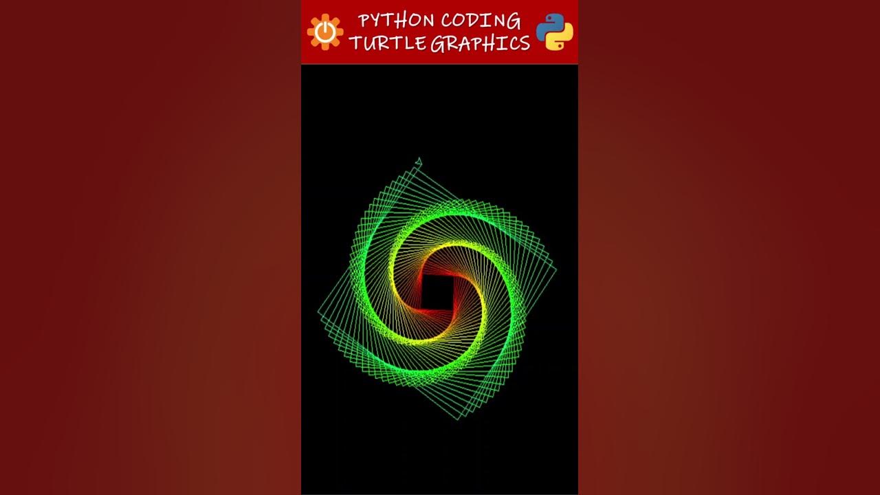 Amazing Peacock Design Pattern | Python Coding | Cool Turtle Graphics # ...