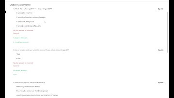 English 2 Week 8 Graded Assignment Solution (IITM)