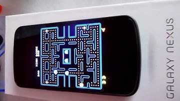 Galaxy Nexus Bootanimation Pacman