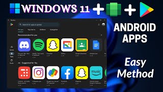 Install Google Play Store on Windows 11 | Windows Subsystem for Android (WSA) | ELECTRO TECH