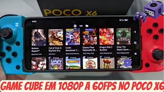 POCO X6 TESTE NO GAME CUBE EM VARIOS JOGOS EM 3X RESOLUÇÃO 1080P A 60FPS FÁCIL