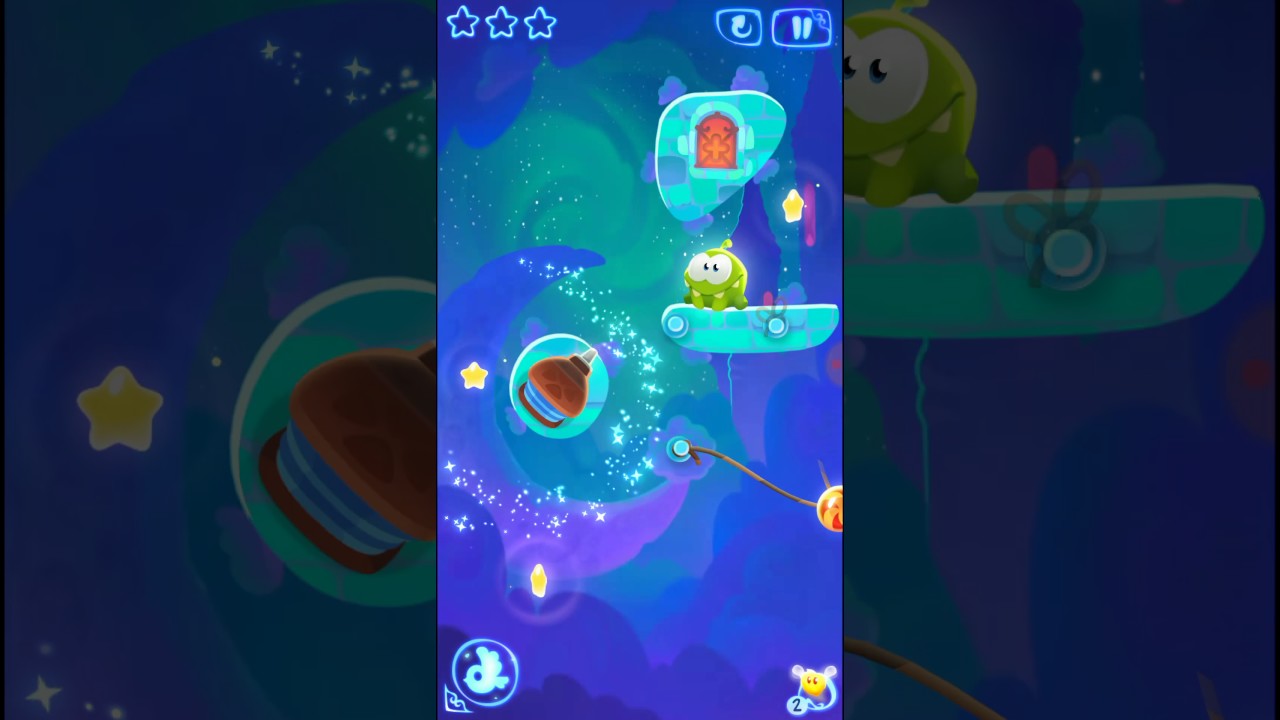 Sky Castle Level 9 - 3 Stars Cut The Rope Magic
