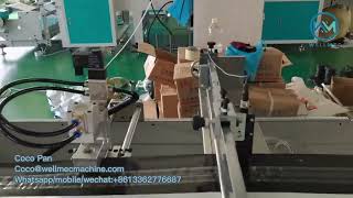 Plastic Packaging Express Bag Making Machine Envelope Shipping Courier Bags With Hotmelt Glue