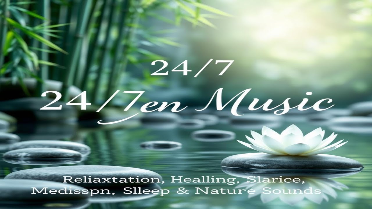 24/7 Zen Music for Relaxation | Healing Sounds for Meditation, Sleep ...