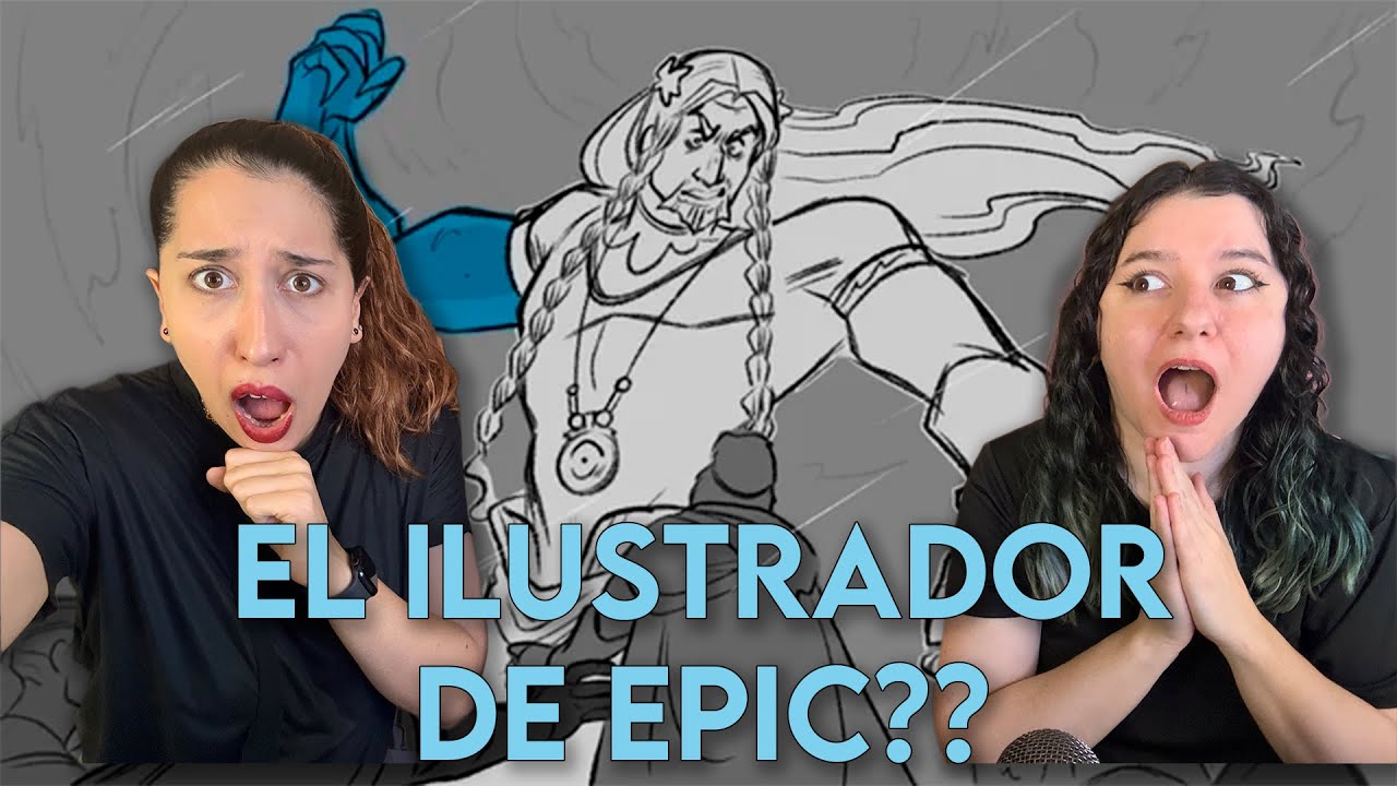 la MEJOR ilustradora de EPIC? nuestra reacción a @Neal Illustrator