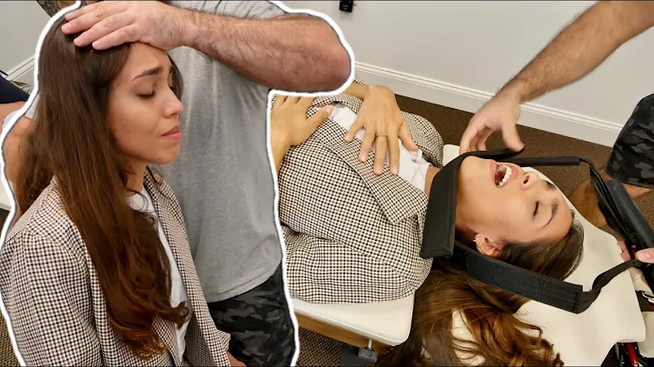 PAINFUL *Chiropractic CRACKING* for EXTREME Neck P...