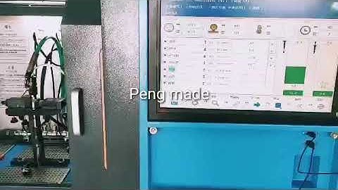 CRS318 Common rail test bench made by peng