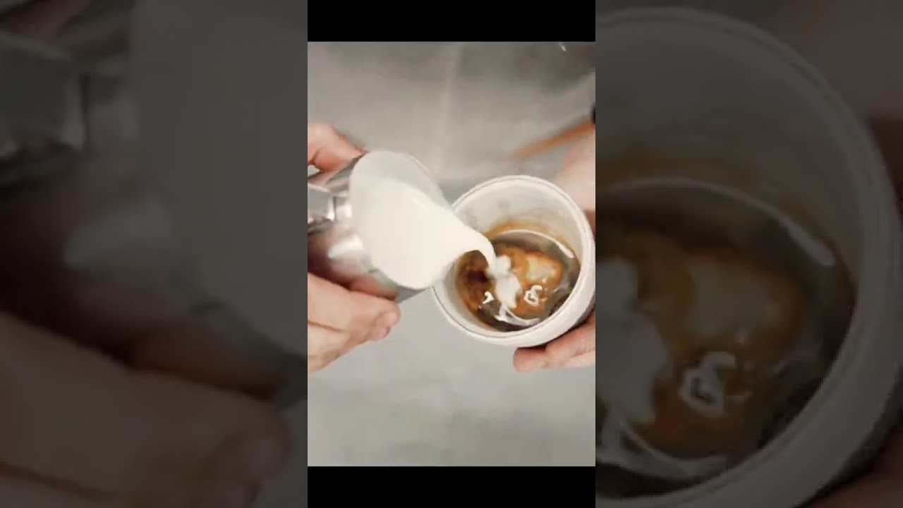 Top Espresso Coffee late.#shorts#coffee#coffeeplays #barista#coffeemilk #espressocoffeelate