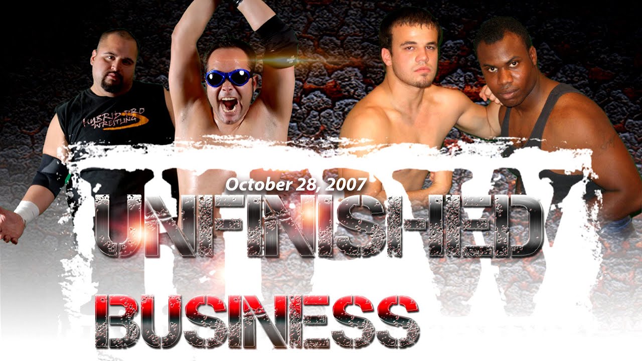 Hybrid Pro Wrestlin Unfinished Business Blazing Riot  VS Charles Mercury & Biggie Biggz