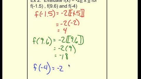 Evaluating Step Functions