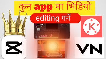 video editing kun app 📱📱ramro.भिडियो editing कुन app बाट गर्ने।@teachnpaan