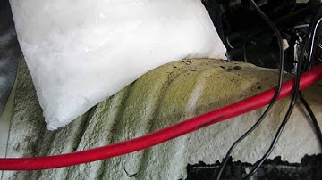 Mazda RX7 Rally Car Build - Sound Deadening removal using Dry Ice