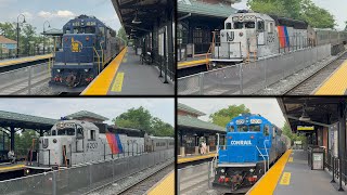 [4K/HDR]: Main Line Trains at the “New” Lyndhurst Station (6/12/25)