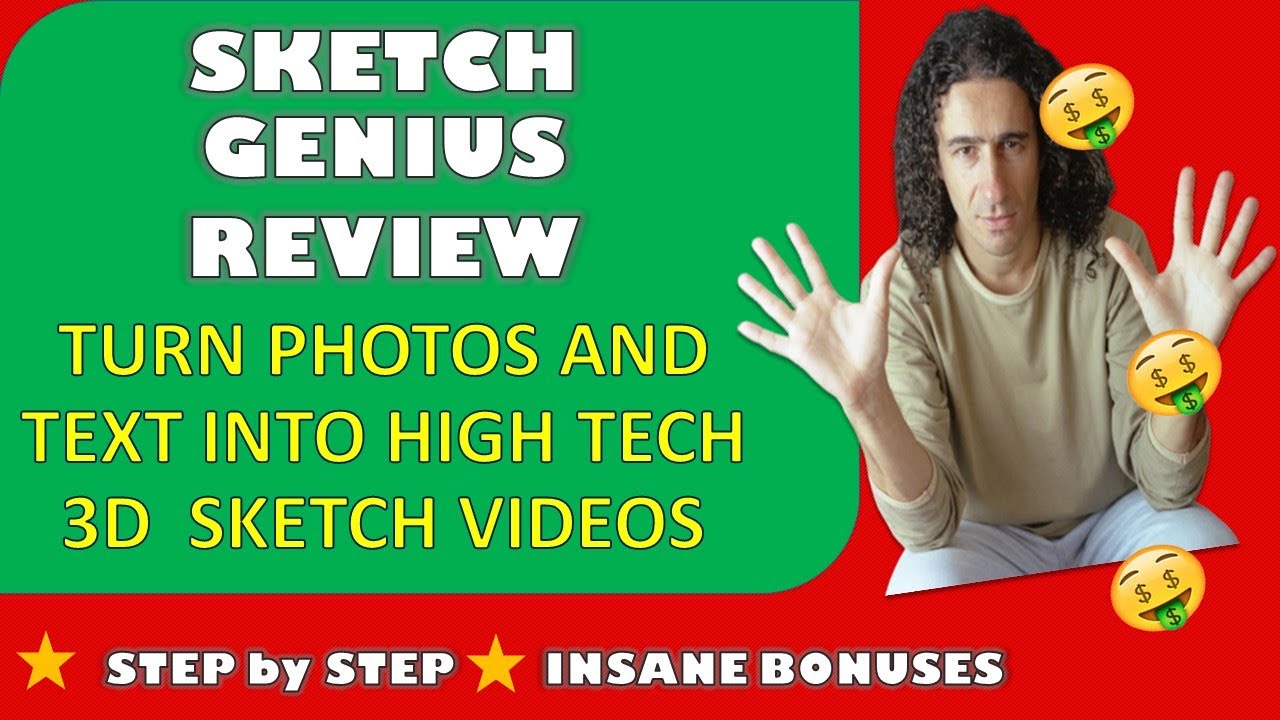 Sketch Genius Review♠️Make money with 3D Sketches♠️ SKETCH GENIUS REVIEW demo YouTube