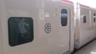 EMU3000 Tze Chang Express No.411 leaving Hualien Station