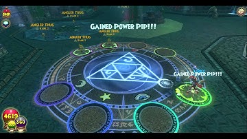 Random video of Windows 10 screen recording (Wizard101)