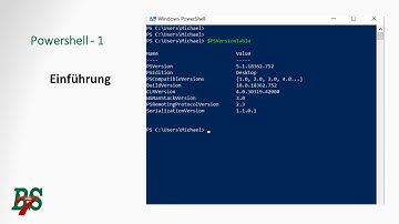 Powershell 1 - Einführung