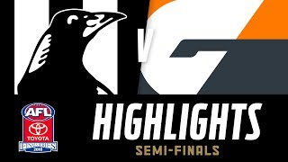 Collingwood v GWS Highlights | Semi Final, 2018 | AFL