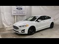 White 2020 ford fusion se review    macphee ford