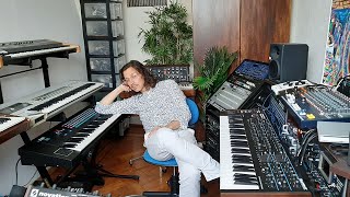 Legowelt on 19 inch racks from the 90's