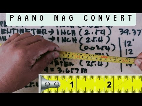 How to Convert Inch to Meter, Meter to Inches, Inches to Centimeter, Millimeter to Inches