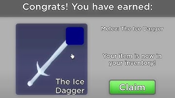 I GOT Ice Dagger Dev Knife in Arsenal | Roblox