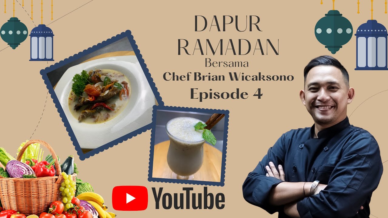 MANGUT IKAN ASAP & ES SUSU KURMA - CHEF BRIAN WICAKSONO