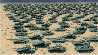 200 T-72 vs 10 LEOPARD TANKS - TRASH vs QUALITY - IMPOSSIBLE? by WarfareGaming 122,305 views 1 year ago 4 minutes, 31 seconds