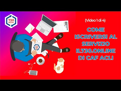 730 ONLINE 2021 (Video 1 di 4) Come iscriversi al servizio di CAF Acli