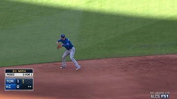 ALCS Gm2: Tulo knocks one down with diving stop