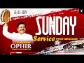 26may2024  sunday service  first message  central church  apostle dr as ranjeet ophir