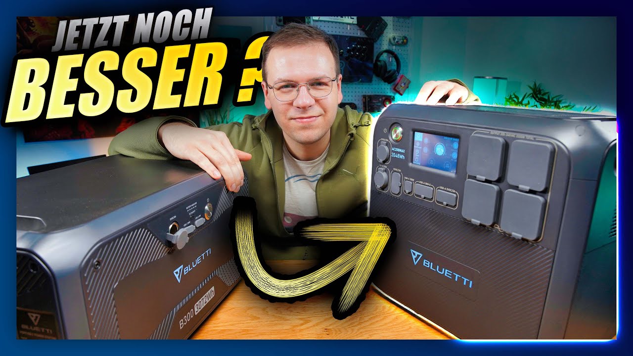 Bluetti AC200 Max - Ein echtes Upgrade zur AC200P? - YouTube