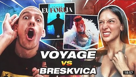VOYAGE vs BRESKVICA - I SAM ZNAŠ KOJA JE PESMA CHALLENGE #11 /w Anja Blaa