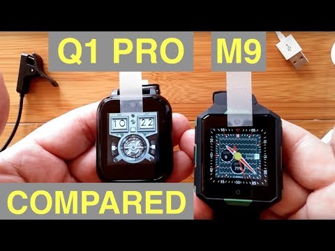 Q1 PRO vs M9 Square Android 6 Smartwatches:  Which should you buy?