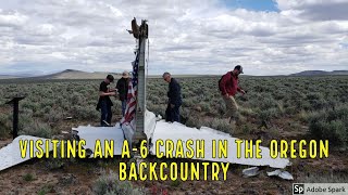 Christmas Valley Trip Part 2 - Visiting the A-6 Crash Site