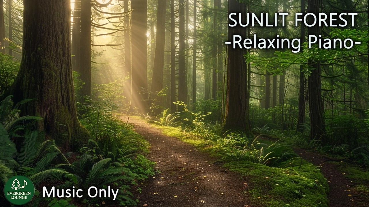 Sunlit Forest Ambience - Relaxing Music for Reading & Work | 木漏れ日の森と読書BGM