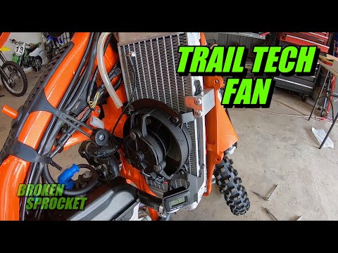 Trail Tech Fan Kit Installation KTM 350