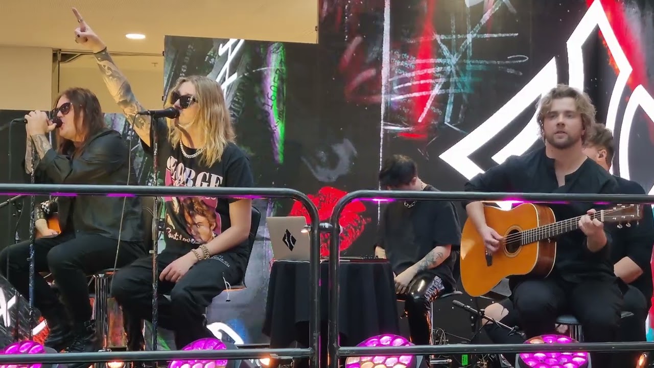 Blind Channel Running Up That Hill akustinen versio Kauppakeskus Forum 3.8.2022