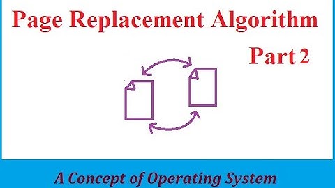 Page replacement algorithm part 2 in OS Numerical solution for FIFO Optimal LRU Tanvi Sharma