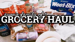 GROCERY HAUL | Aussie family of 3 | Empty shelves at our grocery store!