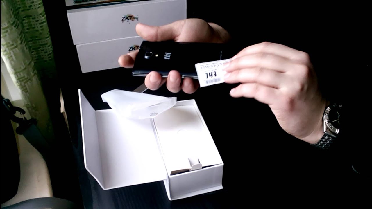 Посылка из Китая - Телефон THL T6C (распаковка)