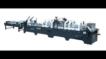 China fold box glue machine manufacturer ,popcorn box making