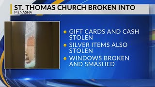 UPDATE: Menasha Police arrest Neenah man allegedly involved in church burglary