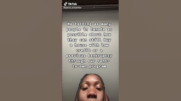 How can you buy a home in Canada with bad credit or low down payment? Sprout Properties Rent to Own