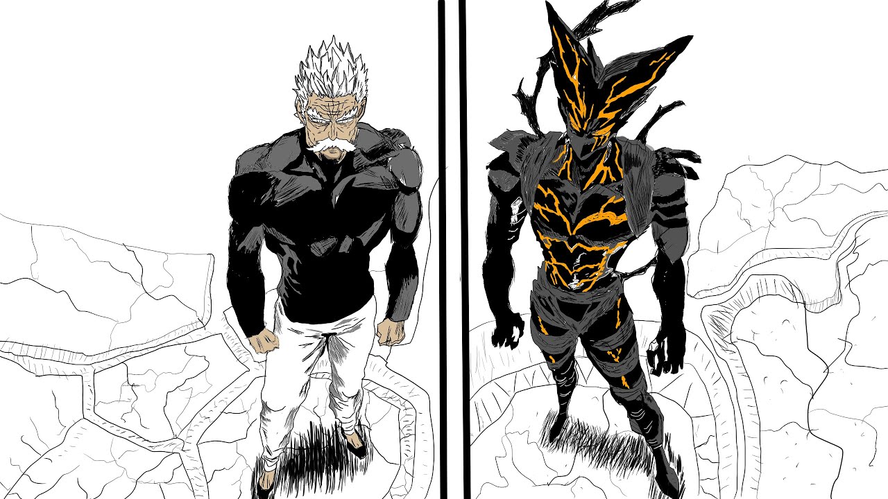 One Punch Man Garou vs Bang Fan Animation Part 2