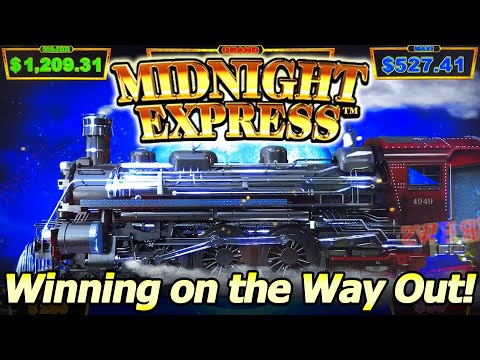 Winning on the Way Out! Nice100x+ Bonus on Jungle Beat Midnight Express slot at Yaamava Casino!