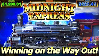 Winning on the Way Out! Nice100x+ Bonus on Jungle Beat Midnight Express slot at Yaamava Casino!