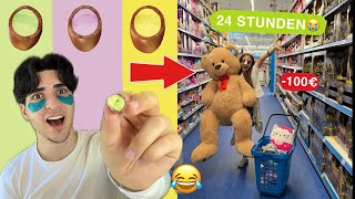 SCHOKOLADE ENTSCHEIDET 24 STUNDEN UNSER LEBEN😭👀 *mit Nisa*