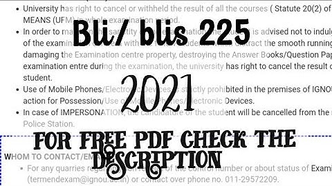 Blis 225 solved assignment 2020-21 | blis 225 solved assignment 2021 | Bli 225 |