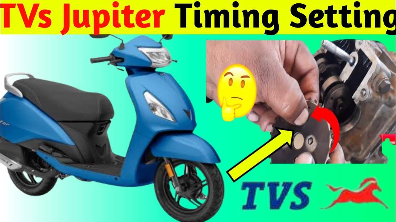TVs Jupiter Timing Setting |how to install timing chain of Jupiter in setting timing